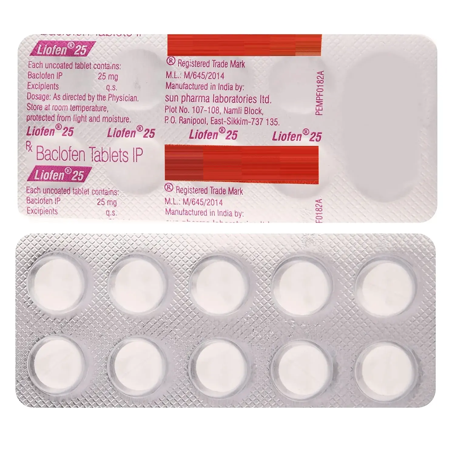 Baclofene Generico